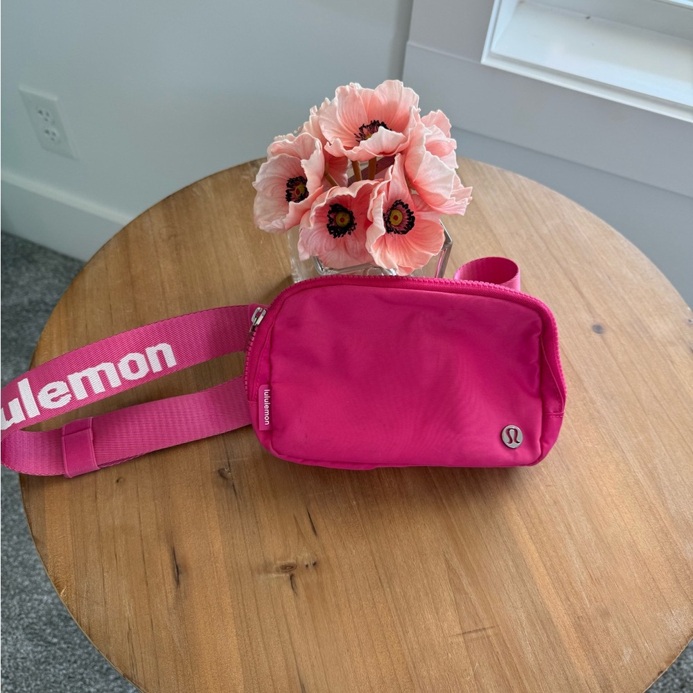 Lululemon Bright Pink Crossbody Bag